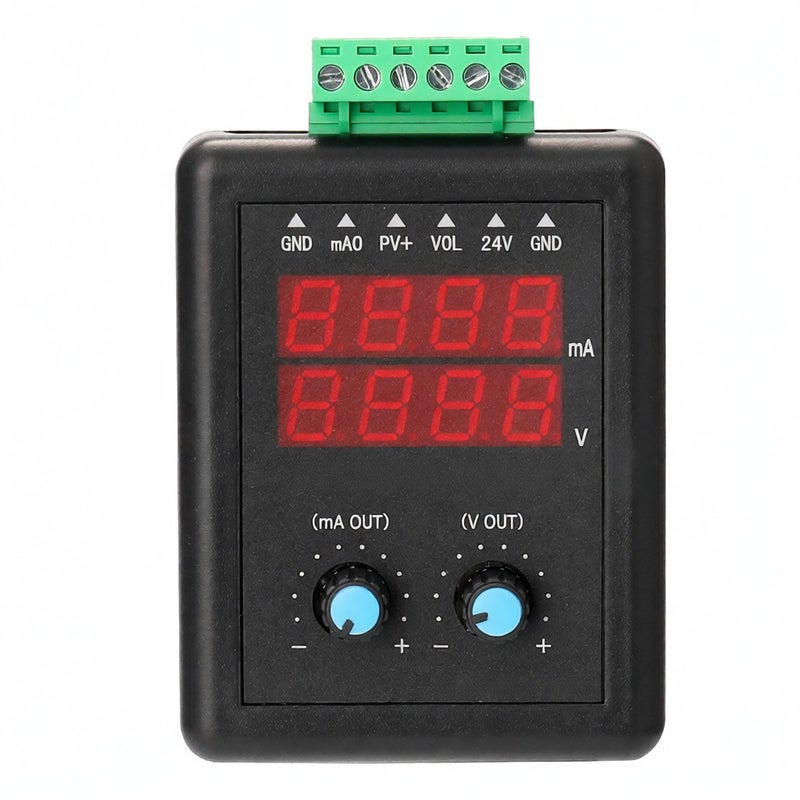 4-20mA 0-10V Signal Generator 24V Current Voltage Transmitter Signal Source Constant Current Source with Display - Image 1