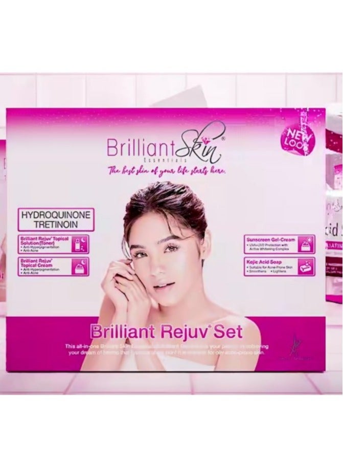 بريليانت سكين مجموعة رائعة لتجديد شباب الوجه