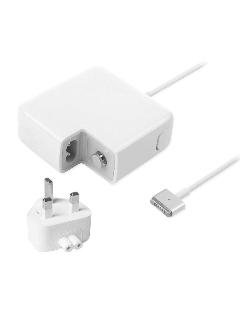 45W T-tip Replacement Power Adapter AC Charger UAE AC Plug Power Adapter Replacement Charger for Magsafe2 for MacBook Air 11/13 Inch (Released Mid 2012 To Early 2015)  - Image 1