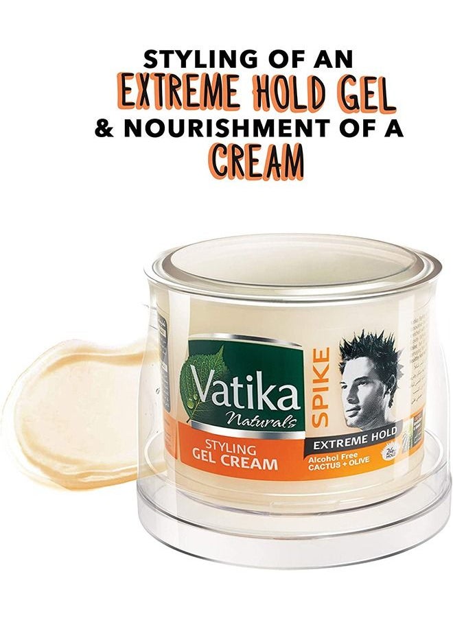 Vatika Naturals - Vatika Naturals Spike Extreme Hold - Styling Gel Cream | Hyper Solid, High Shine | Easy Wash Off | For Medium to Long Hairs - 250 ml - Image 1