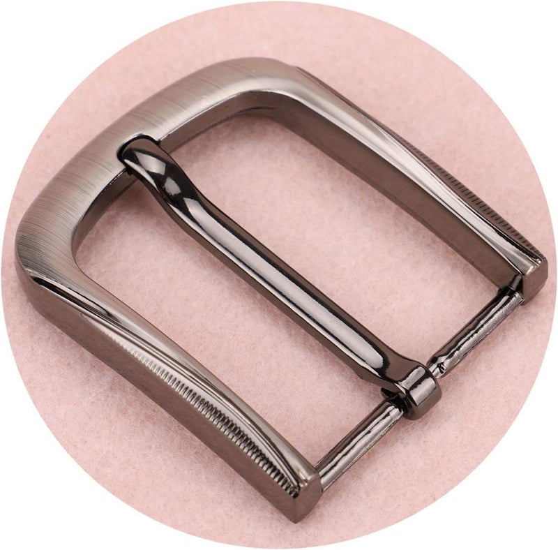 McFanBe 1.5 Inches (38-40 mm) Belt Buckle Single Prong Square Replacement Buckle for Men Women Belt - Image 3