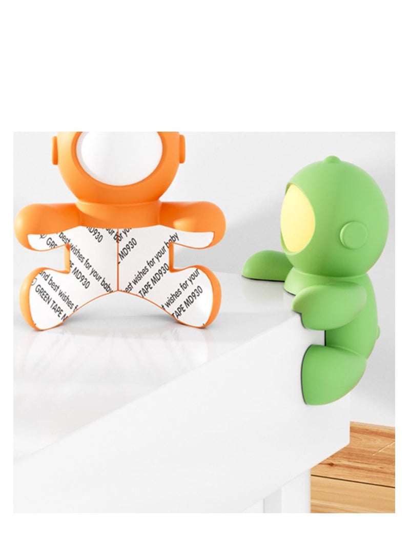 SOLARAE Anti Collision Safety Corner Protectors With Adhesive, Baby Proof Bumper & Cushion To Cover Sharp Furniture Edges, Table Desk Cover Pad, Improved Silicon Material, Quick Installation 8 Pack - Image 4