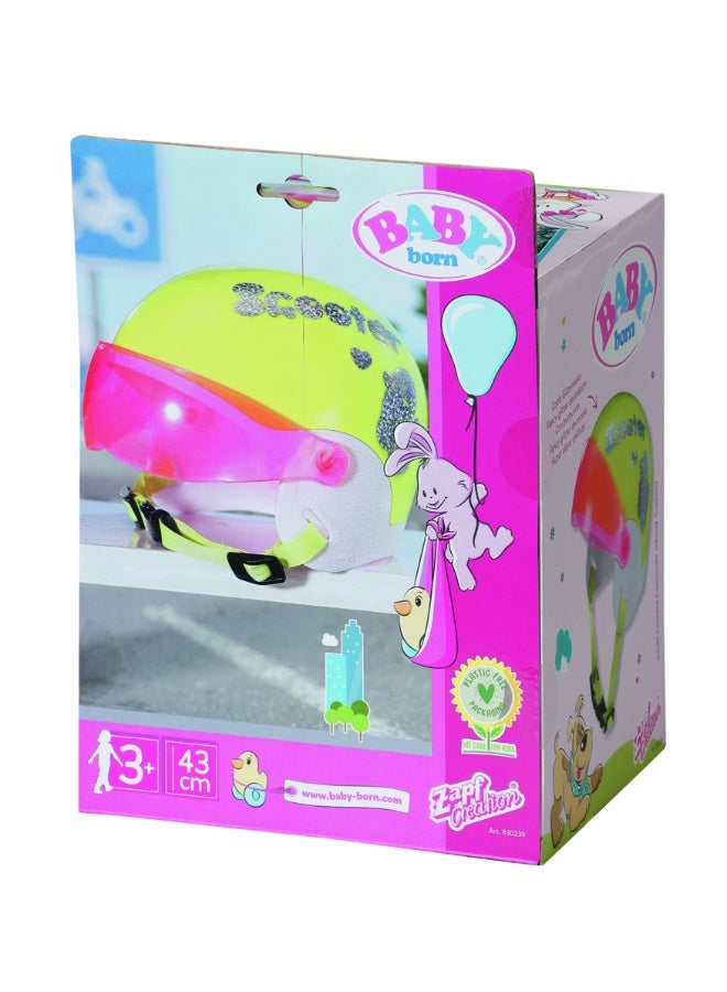 Baby Born خوذة سكوتر المدينة تناسب دمية حتى 43 سم - Image 5