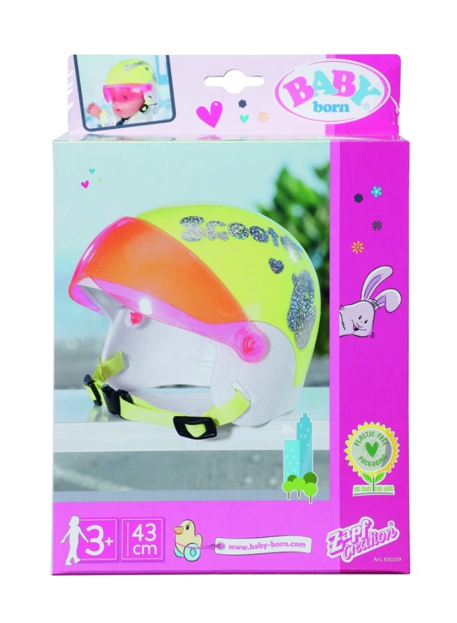 Baby Born خوذة سكوتر المدينة تناسب دمية حتى 43 سم - Image 3