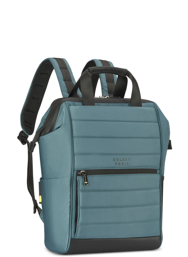 DELSEY Shadow 5.0 Soft Backpack 14 Inches polyester green