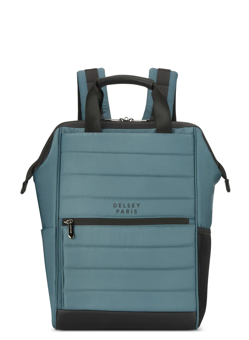 DELSEY Shadow 5.0 Soft Backpack 14 Inches polyester green
