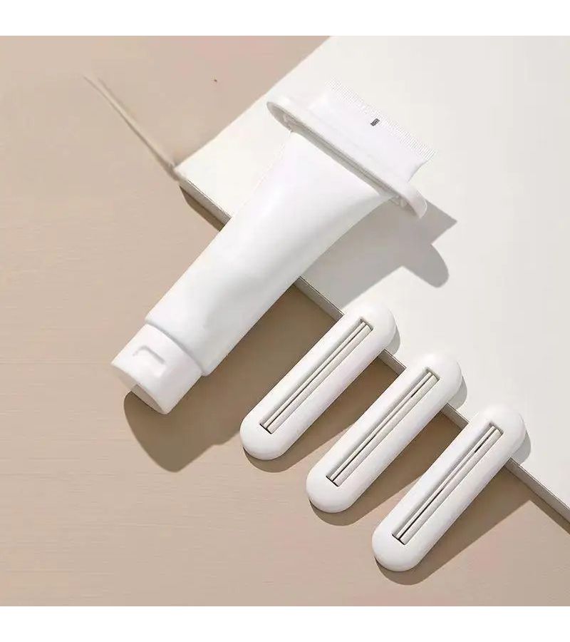 1pc Toothbrush Paste Squeezer Dispenser Clip For Bathroom - Image 2