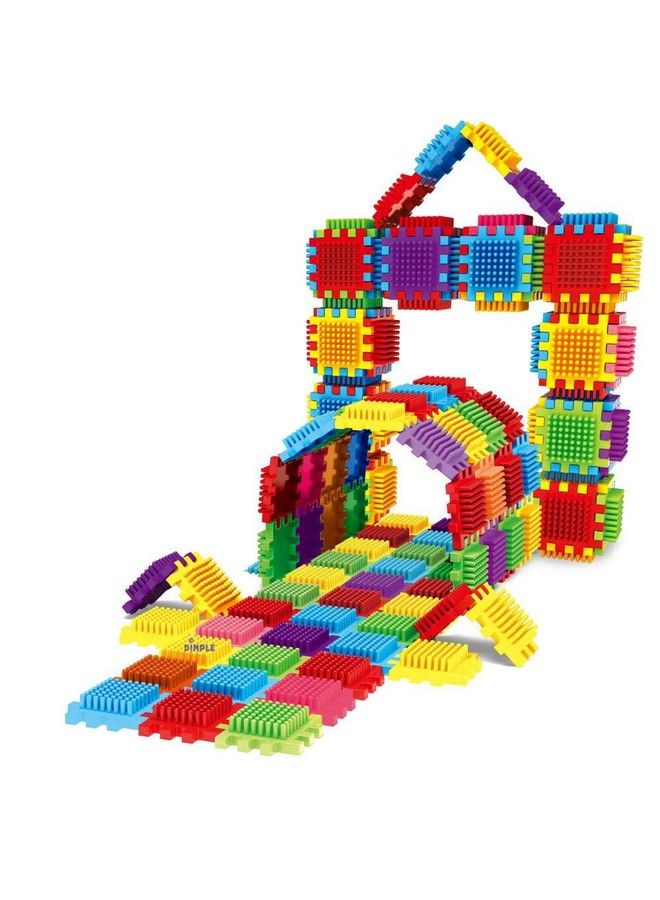 Dimple Dc5190 360 Piece Set Interconnecting Stacking Building Toy Set For Boys & Girls Makes 60 Blocks Educational Fun Great For Toddler Children - Image 1