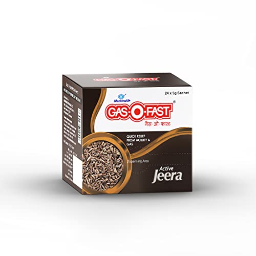 Mankind Gas-O-Fast For Relieving Acidity, Active Jeera- 5 g Sachet (Pack of 24) - Image 2