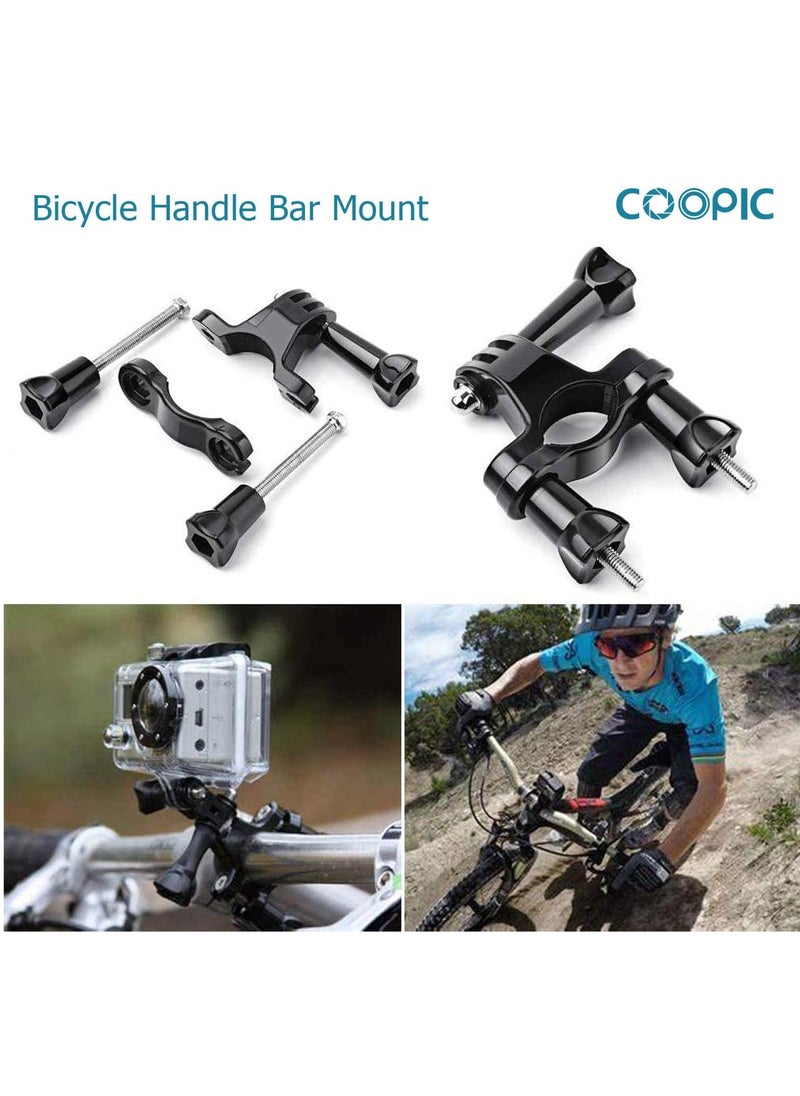 Coopic - COOPIC Action Camera Accessories Kit 58 In 1 Compatible with Gopro MAX GoPro Hero 8 7 6 5 4 3+ 3 2 1 Black SJ4000/ SJ5000/ SJ6000 DJI OSMO Action DBPOWER AKASO Xiaomi Yi APEMAN WiMiUS Lightdow - Image 1