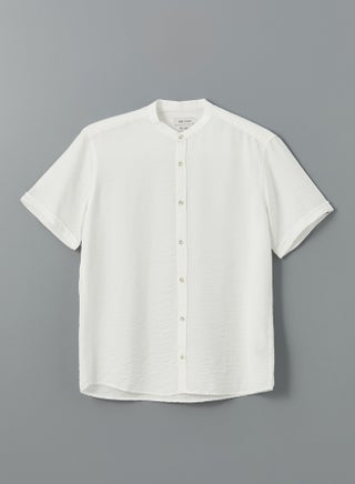 Grandad Collar Short Sleeve Men'S Shirt - pzsku/Z4FA4D8EE980CF6F6F045Z/45/_/1739803583/df0583b0-3a9c-4084-8206-c9dd5f71d777