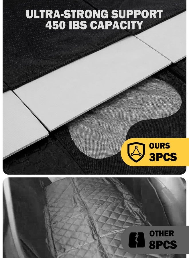 Pawccoli Back Seat Extender for Dogs, Waterproof Dog Car Seat Cover for Back Seat with Hard Bottom, Upgraded Material, Anti Scratch, Easy to Use and Clean, Holds 420lbs - Image 5