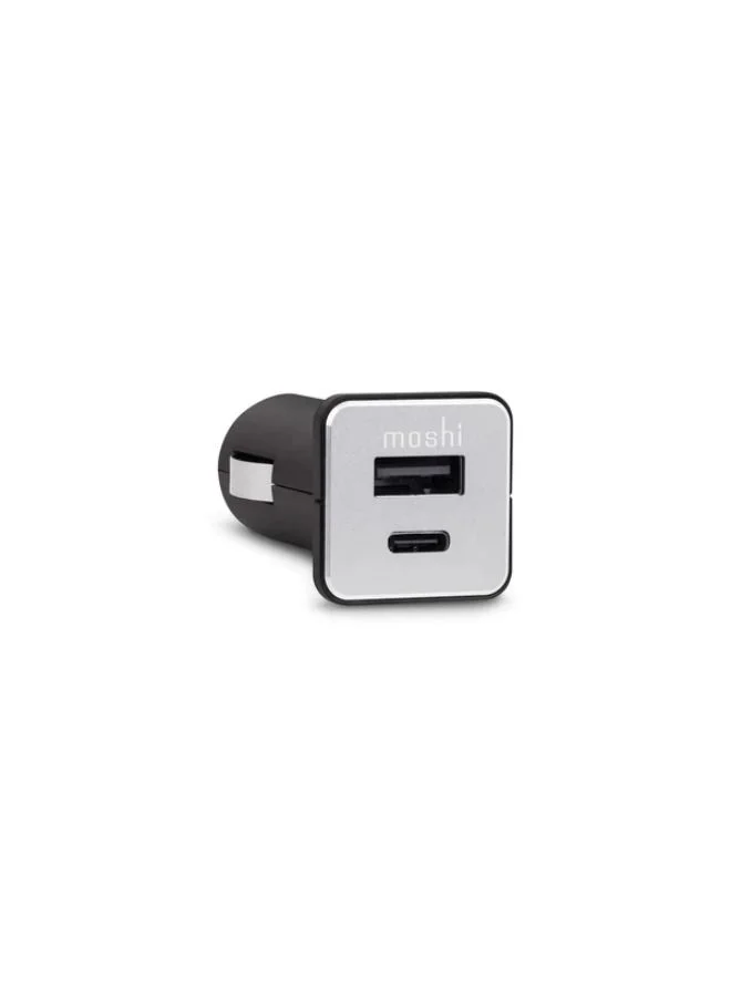 Moshi MOSHI QuikDuo Car Charger with USB-C and USB-A Port