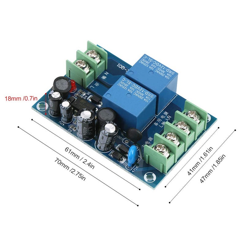 كلاراكو وحدة تحكم التبديل التلقائي لوحدة التحكم في مصدر الطاقة مزود طاقة مزدوج تيار متردد 85 فولت 240 فولت 110 فولت 220 فولت 230 فولت 10 أمبير وحدة تحكم التبديل التلقائي لوحدة التحكم في مصدر الطاقة المزدوج - Image 5
