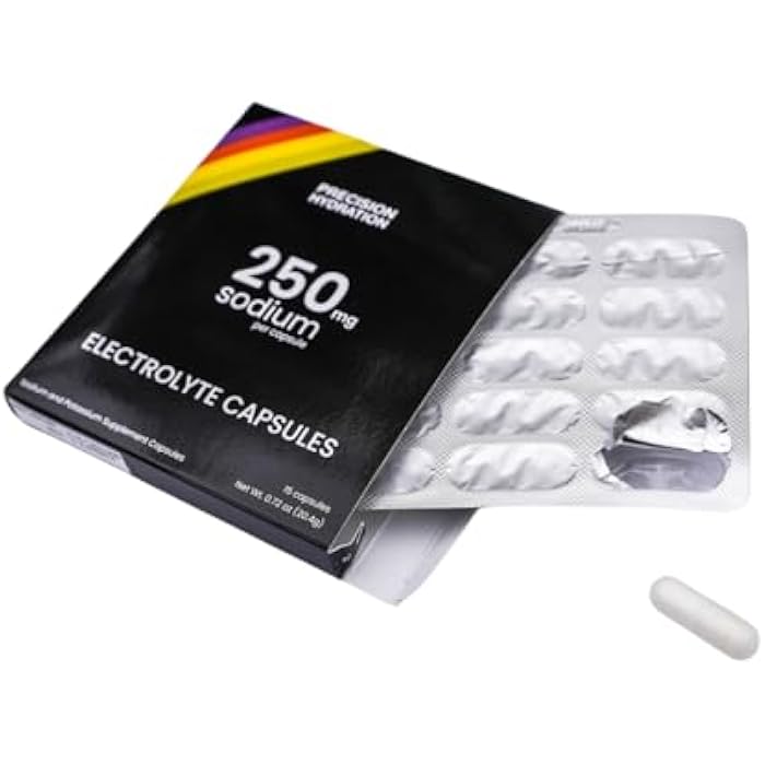 Precision Hydration Electrolyte Capsules - 15 Blister Packed (Waterproof) / Salt Capsules - Combat Cramp - No Artificial Ingredients, Digestion-Friendly Formula - Gluten Free,Vegan Friendly (1-Pack) - Image 2