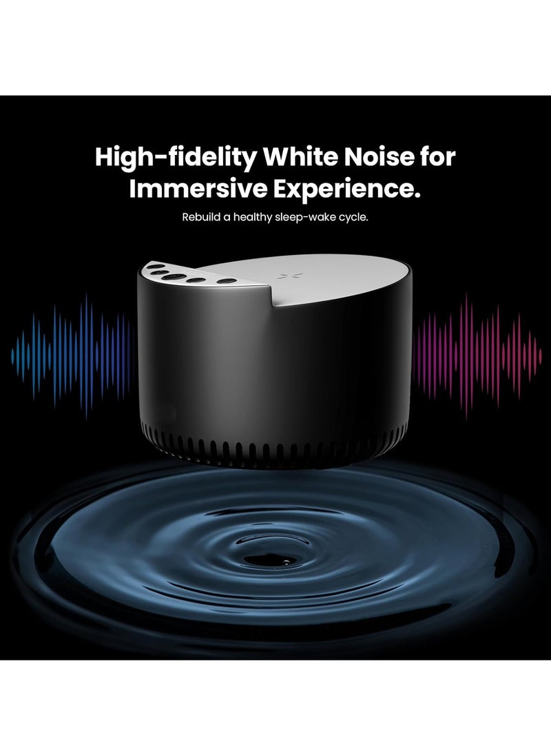 Healife Smart Classic Bluetooth Speaker, Wireless Charging. The Original White Noise Sound Machine, Sleep Therapy for Adults & Baby, Noise Cancelling for Office Privacy & Meditation.  - Image 3