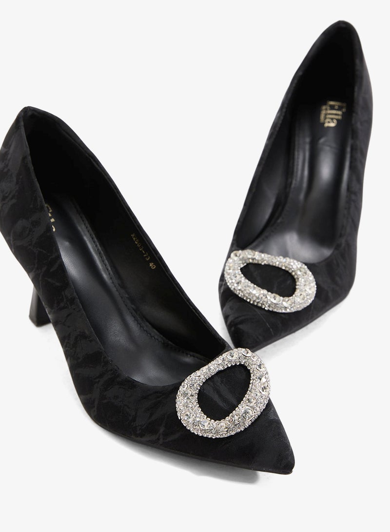 ELLA High Heeled Ladies Pump - Image 4