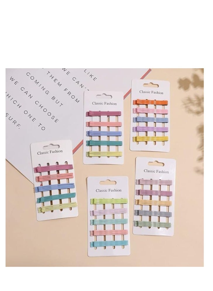 Cool Baby COOLBABY 20pcs of colorful wave one word steel clips for ladies，Premium Hair Pins Kids, Girls and Women, Great All Types, Multi color - Image 4