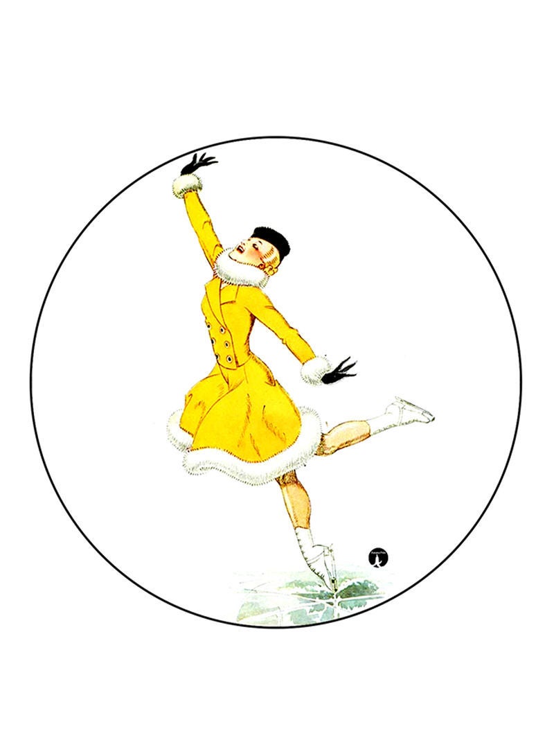 RKN Woman Printed Fridge Magnet  Multicolour - Image 1