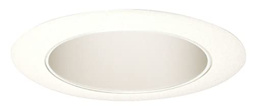 Juno Lighting 17W-WH 4-Inch Recessed Trim, Gloss White with White Trim - Image 5