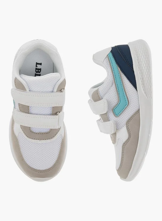 ال بي ال من شو اكسبرس سنيكرز أولاد بألوان متداخلة مع إغلاق بشريط لاصق