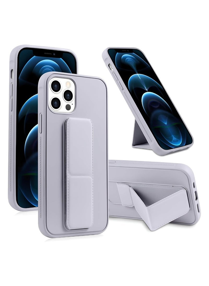 Gravity Case Compatible with iPhone 14 Pro Max Case 6.69 inch, Finger Grip Case Car Mount Kickstand Full Body Protection Durable Silicone Case Vertical and Horizontal Multi-stand cover - Image 1