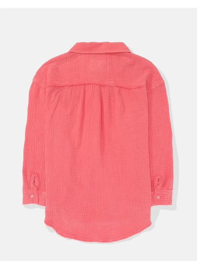 آري من امريكان ايجل Button Down Shirt