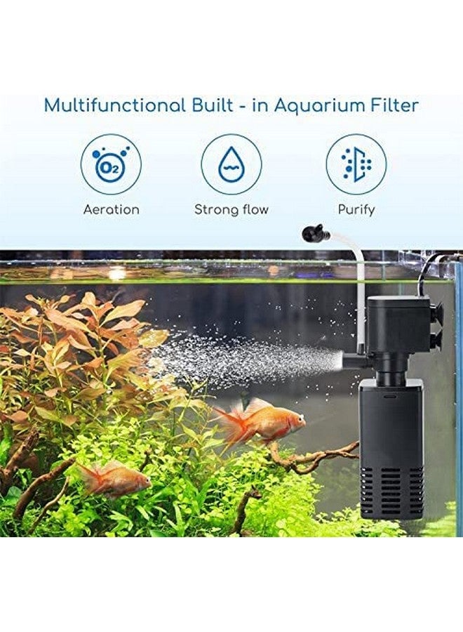 VAYINATO VAYINATO® LY-1000F | 15W | 880L/Hr Aquarium Multifunctional Submersible Internal Filter | Ultra Quite Fish Tank Oxygen Aeration Wave Maker for Fresh & Salt Water by Petzlifeworld  - Image 3