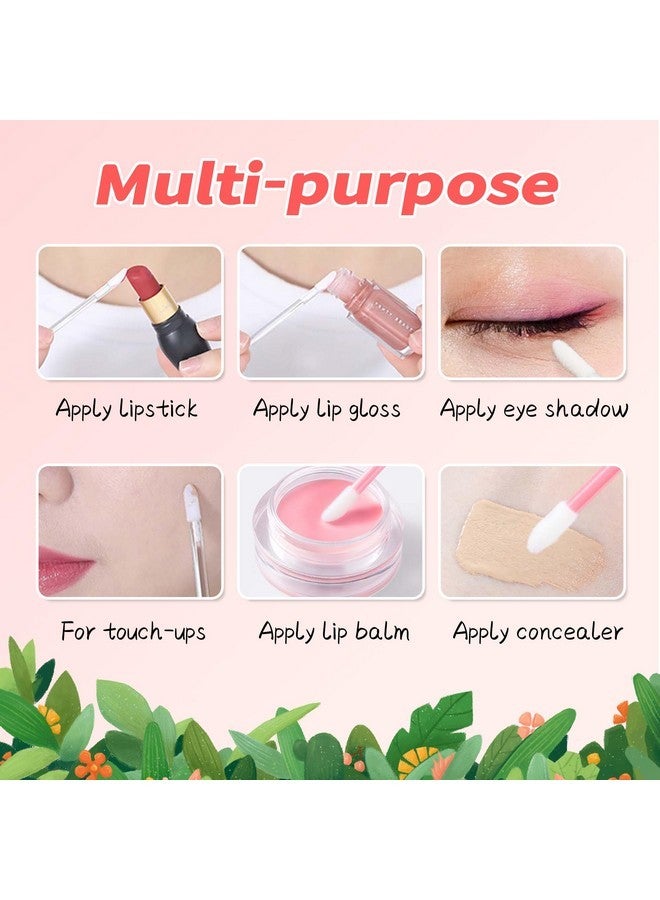 لايفيكس تول 100 قطعة من فرشاة الرموش وفرشاة الحواجب وعصي الماسكارا التي تستخدم لمرة واحدة وفرشاة الشفاه لوضع أحمر الشفاه وعصي الشفاه وفرشاة الرموش لتمديد الرموش وفرشاة الرموش للحواجب-E - Image 5