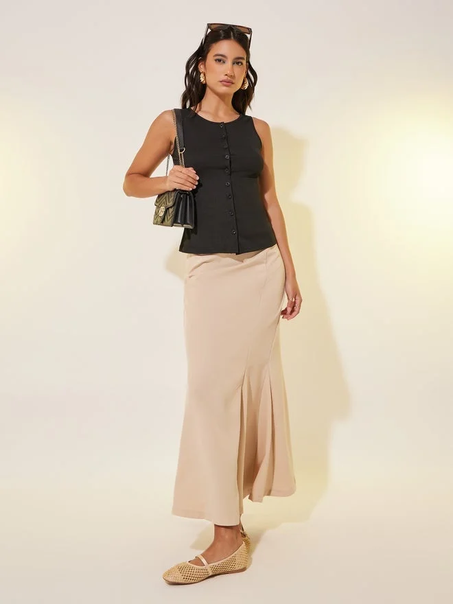 Take Two Solid Sleeveless Basic Cardigan Knit Top