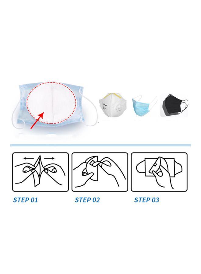 NIBEMINENT Pack Of 50 Disposable Dust-Proof Face Mask - Image 2