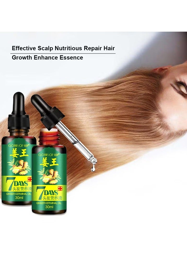 ORiTi زيت نمو الشعر المغذي لفروة الرأس الفعال باللون الأخضر 30 مل - Image 4