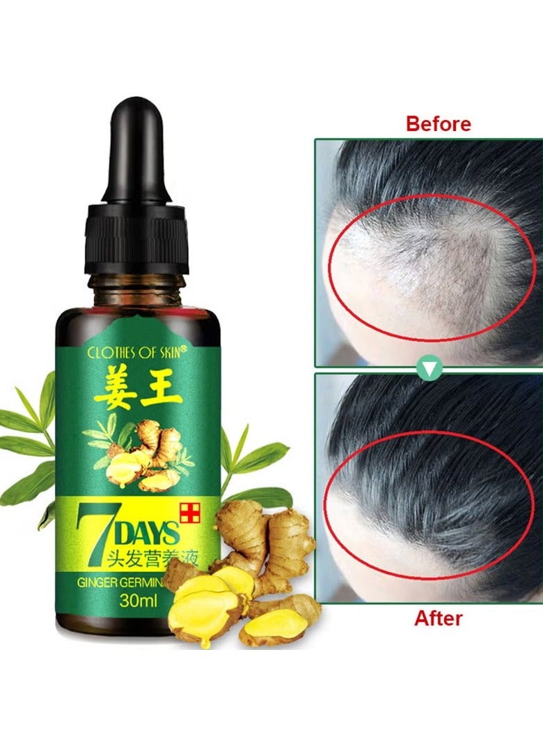 ORiTi زيت نمو الشعر المغذي لفروة الرأس الفعال باللون الأخضر 30 مل - Image 2