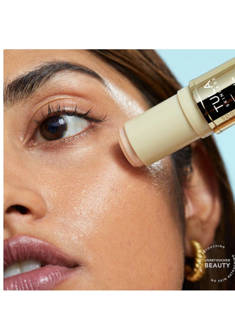 TULA Skin Care TULA SKINCARE Gold Glow + Get It Cooling & Brightening Eye Balm, 10g - Image 2