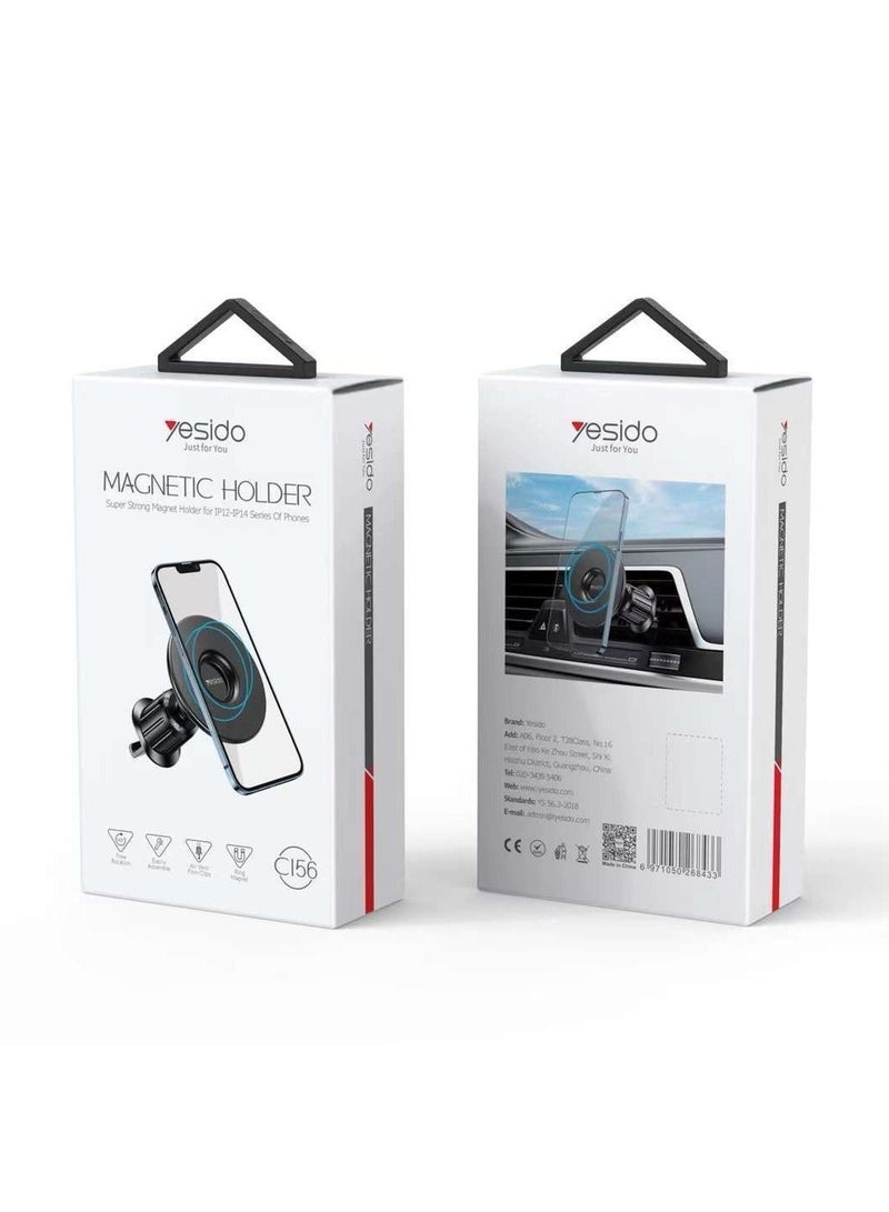 Yesido C156 Magnetic Car Vent Mount with Full Rotation and Universal Fit - Image 2