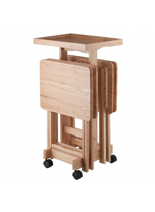 Winsome Winsome 6-Piece Snack Table, Natural (42820)  - Image 2