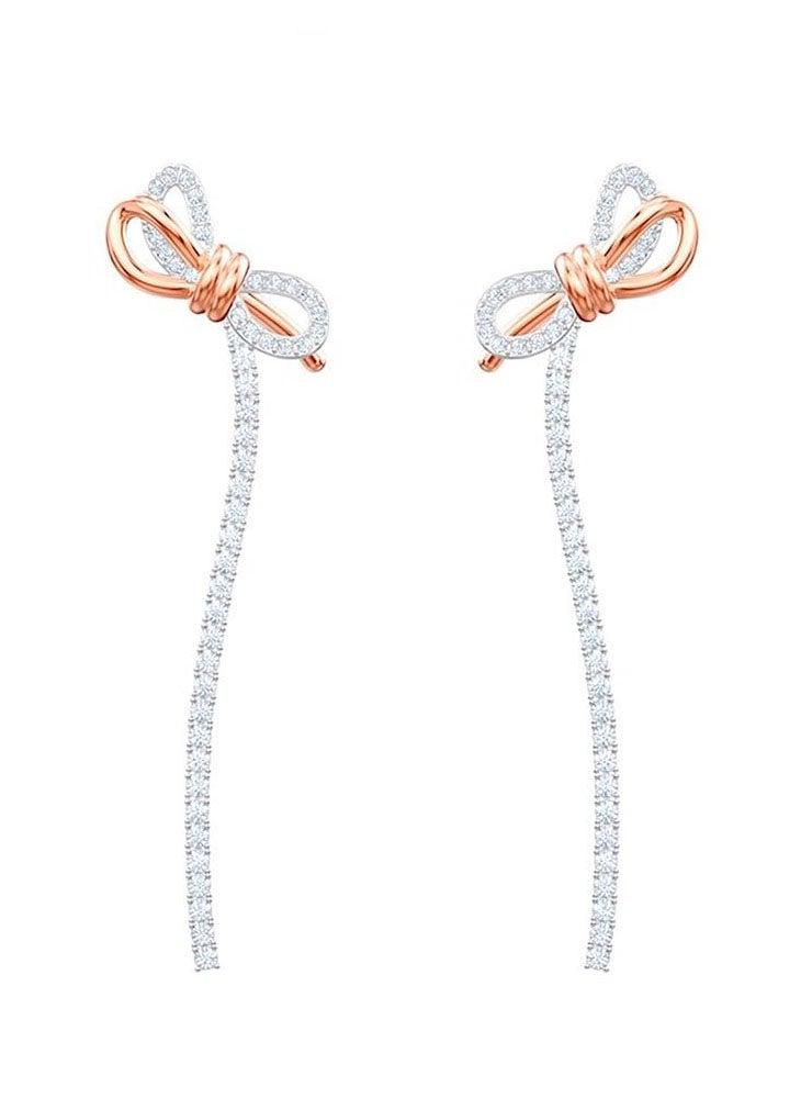 عام مدى الحياة القوس تتدلى الأقراط - Image 1