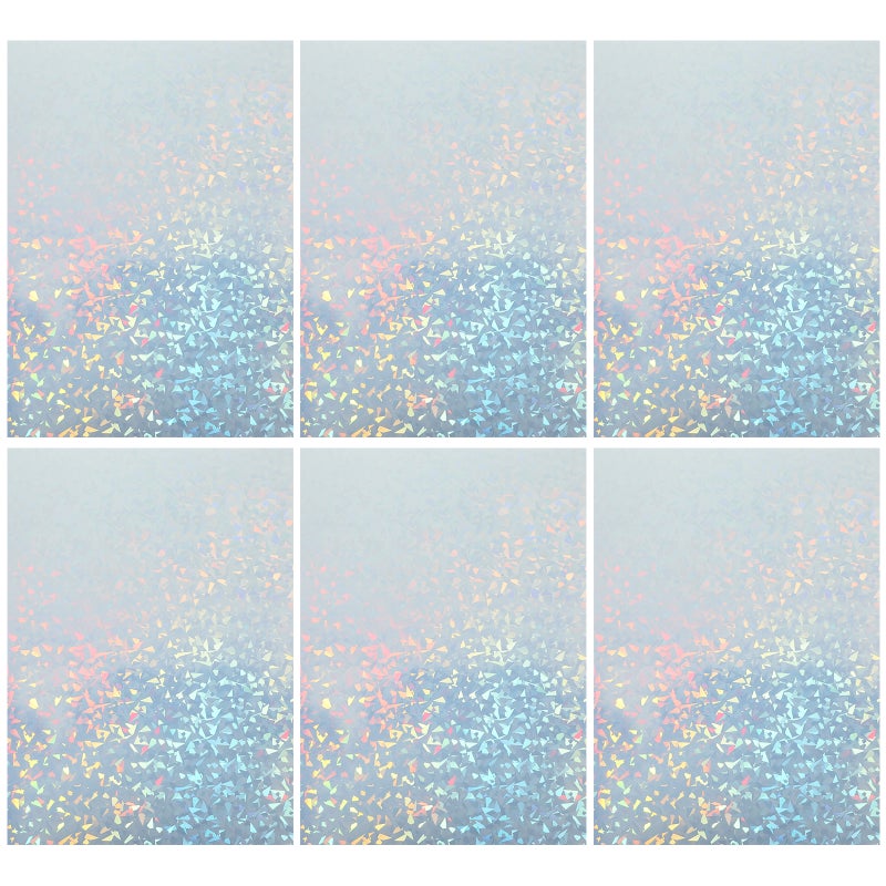10 Sheets Printer Paper Sheet Adhesive Printer Sticker Holographic Paper Colorful Photographic Paper Decor - Image 5