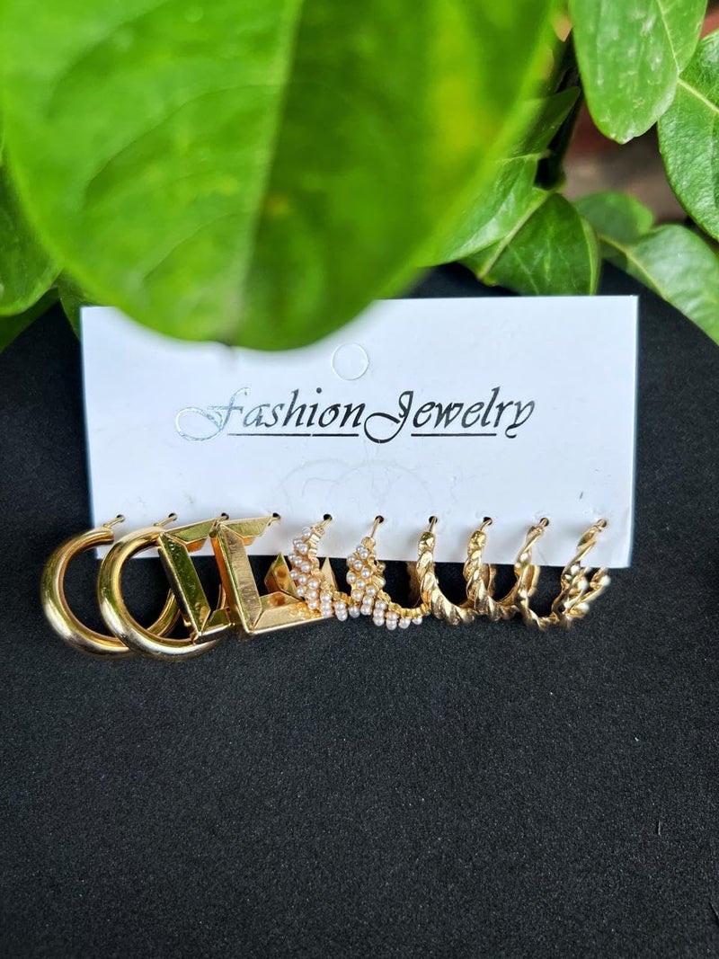 Elrose - Earrings for Women Fashion | Earrings for Girl Stylish | Combo Earrings for Women - Image 3