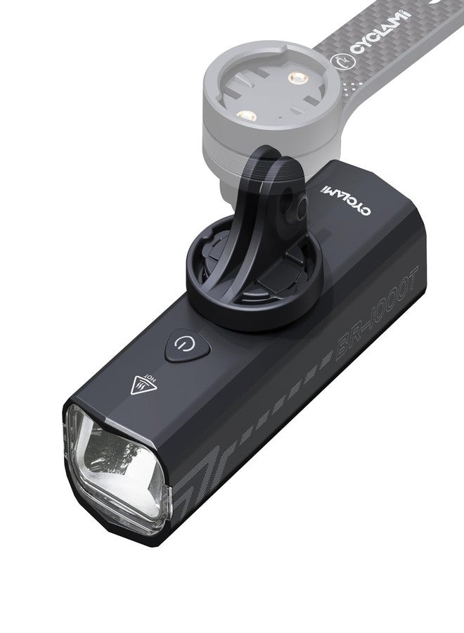 CYCLAMI Bike Lights for Night Riding Compatible with Garmin/GoPro Mount 1000 Lumen Bright Bike Headlight Rechargeable Waterproof Aluminum Alloy Anti-Dazzling Bike Front Light for Commuter Cyclists - Image 1
