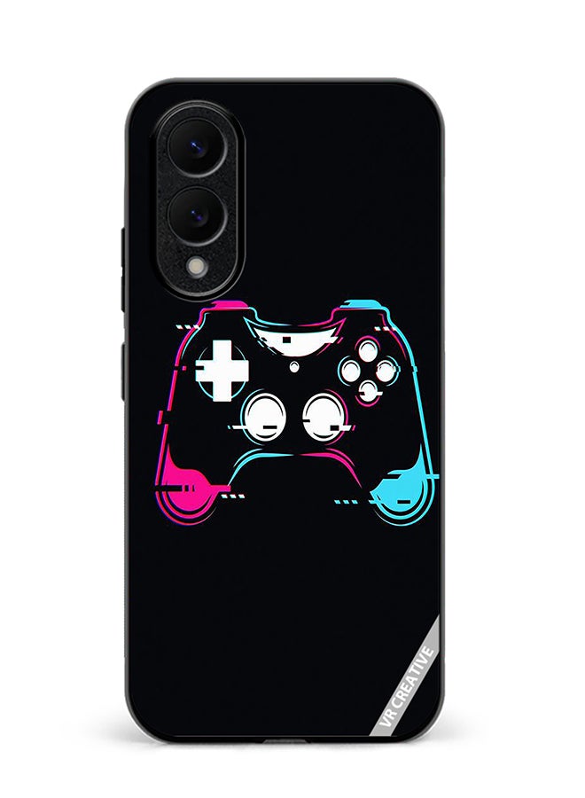 VR CREATIVE Protective Case Cover For Samsung Galaxy S25 Edge Controller Setup Ps5 Ps4 Design Multicolour