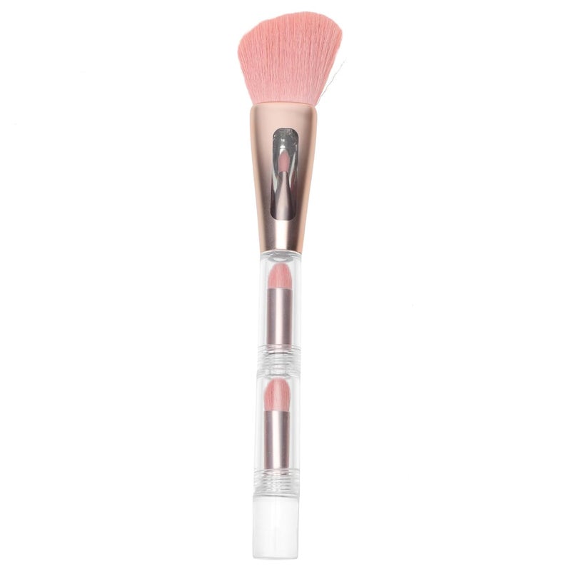 VILLCASE Multipurpose Blush Brush Angled Cosmetic Brush for Women Abs Handle for Blush Eyeshadow Lip Application Salon and Travel Use - Image 1