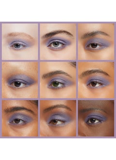 Honeybee Gardens Pressed Powder Eye Shadow Single Refill Drama Bomb Plum Lilac With Shimmer Longwearing Creaseproof Mineral Color With Botanicals 1.2G  - Image 4