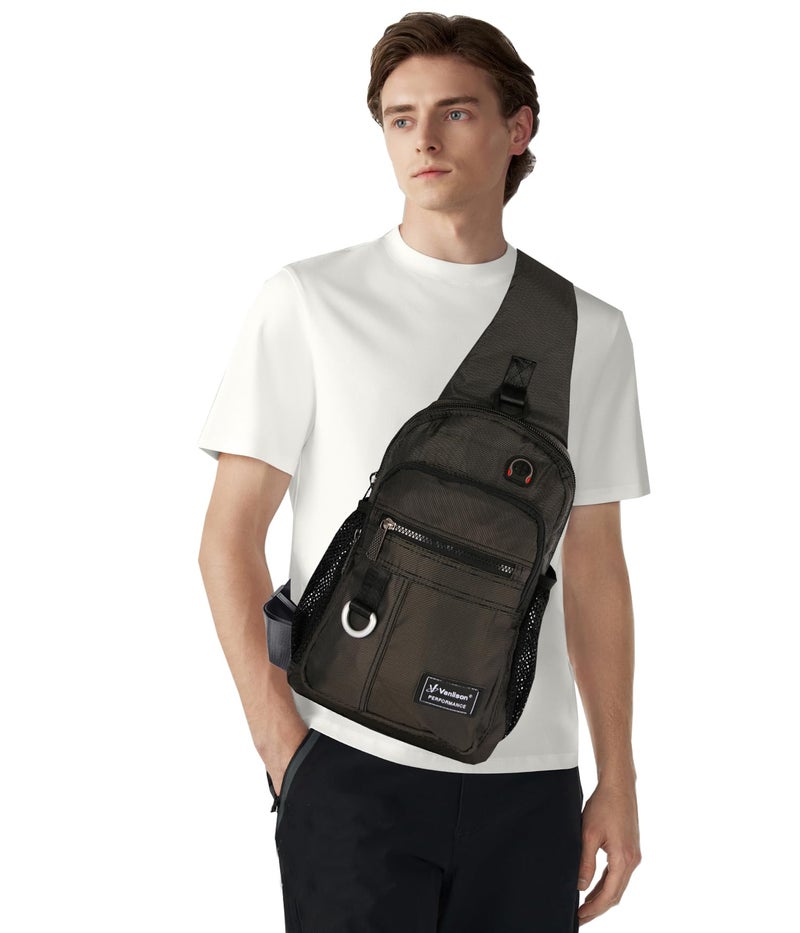 Vanlison Crossbody Sling Bag Backpack for Men & Women - Image 2