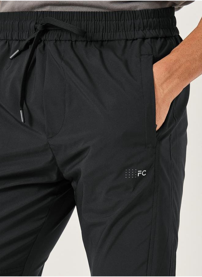 Fort Collins Mid Rise Regular Fit Track Pant with Drawstring by Styli  - Image 3