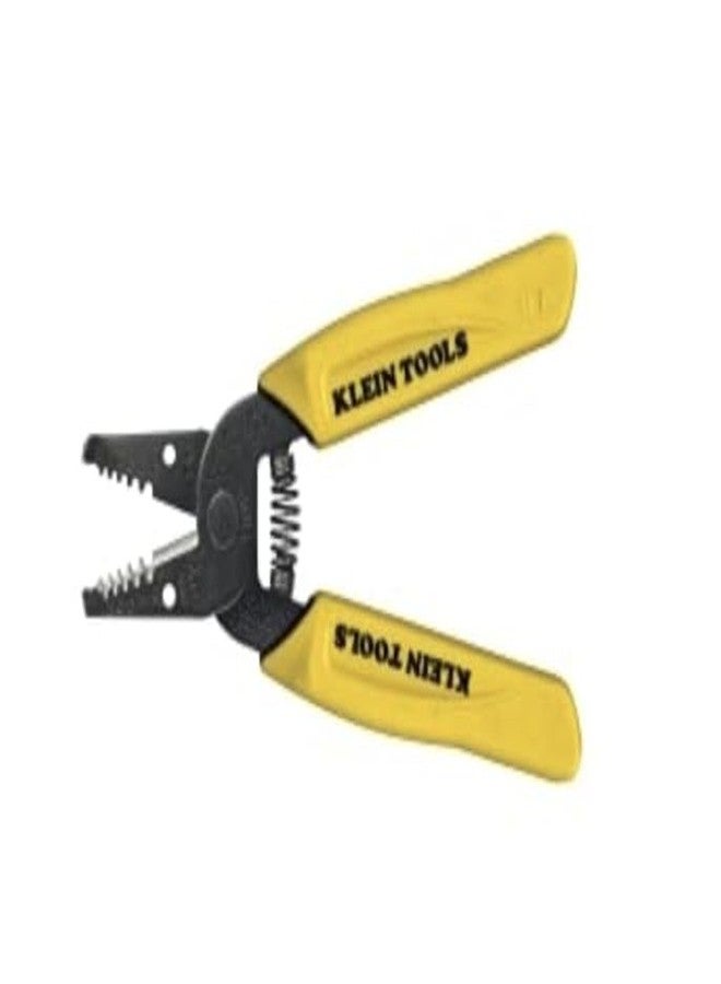 كلاين تولز أداة تجريد/قطع الأسلاك Klein Tools 11045، أصفر، سلك صلب 10-18 AWG، عبوة من 6 قطع - Image 2