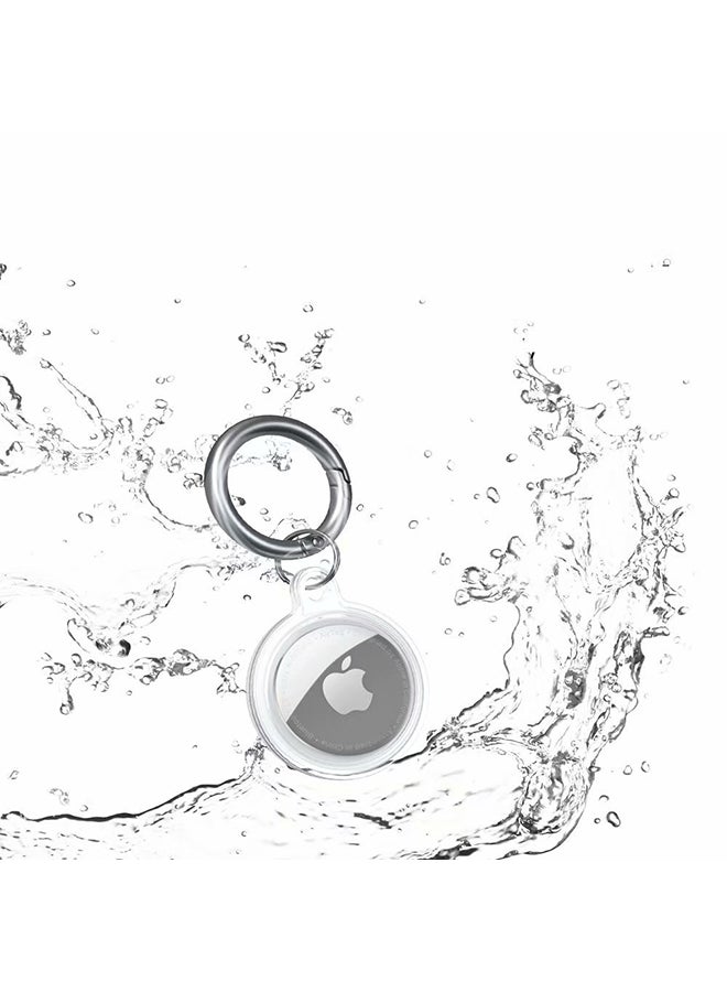 VILILY Transparent Protective Case for AirTags Tracker Holder Clear Durable Slim Cover Everyday Use Gift - Image 3