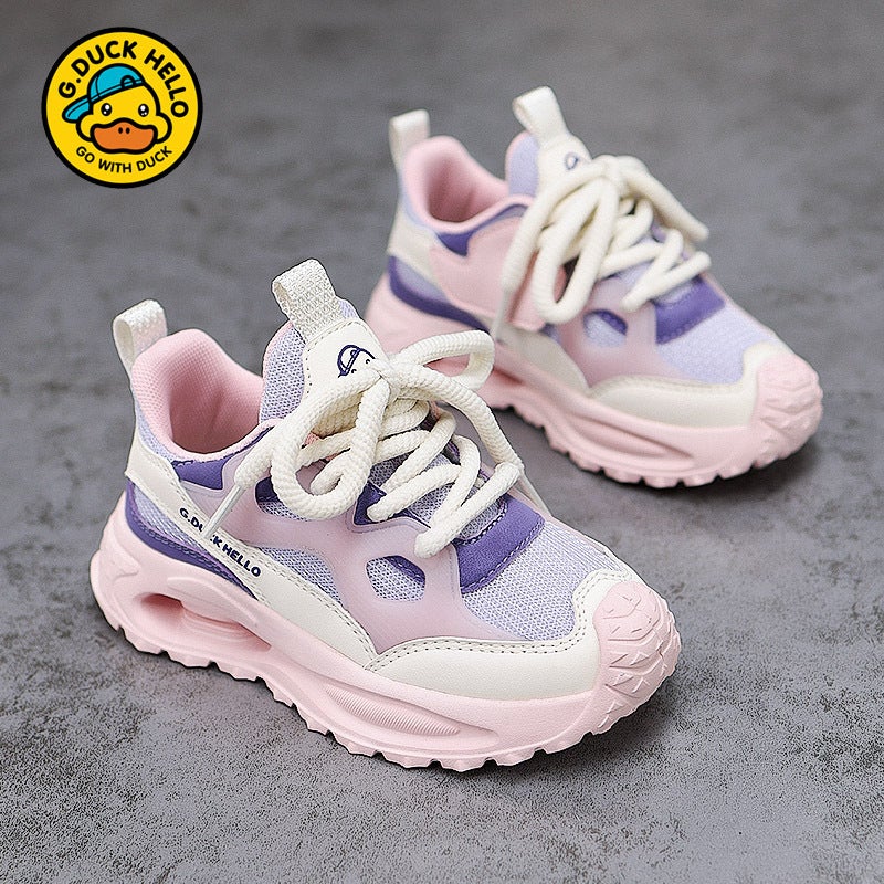 Children'S Shoes Girls 2025 Spring New Large Children'S Soft Sole Outdoor Sneaker Boys Shoes Casual Luminous Shoes Tide - Image 5