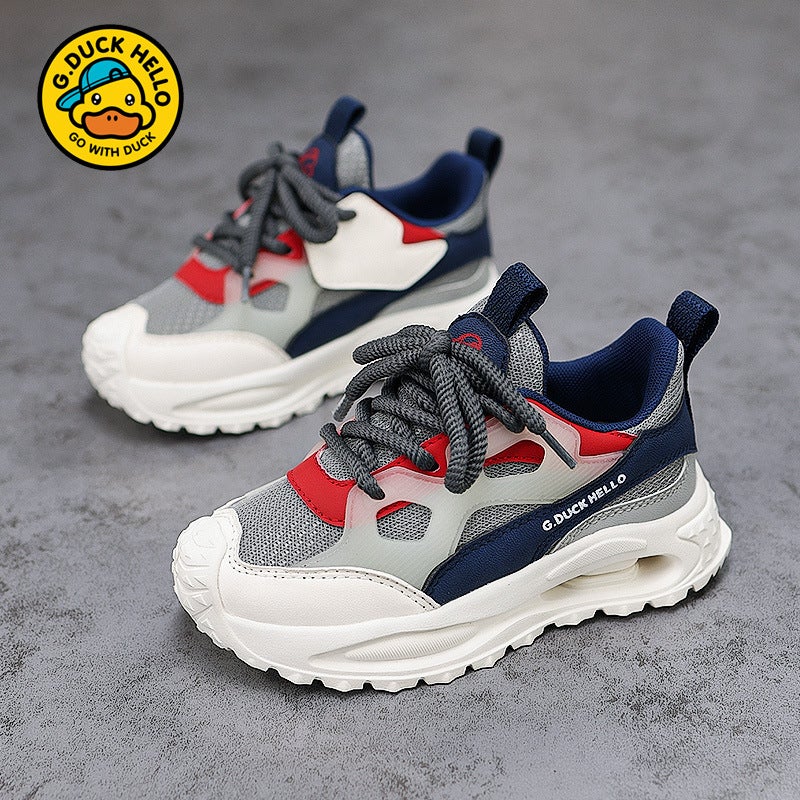 Children'S Shoes Girls 2025 Spring New Large Children'S Soft Sole Outdoor Sneaker Boys Shoes Casual Luminous Shoes Tide - Image 4