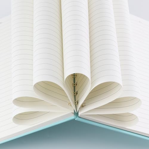 Aacehlh 4 Pack Hardcover Spiral Notebook 5.7”x 8.5”, 80 Sheets/160 Pages College Ruled Notebook, 100 GSM Thick Paper, A5 Lined Journal for Work, School Supplies, Home & Office, Writing Notes - Image 4